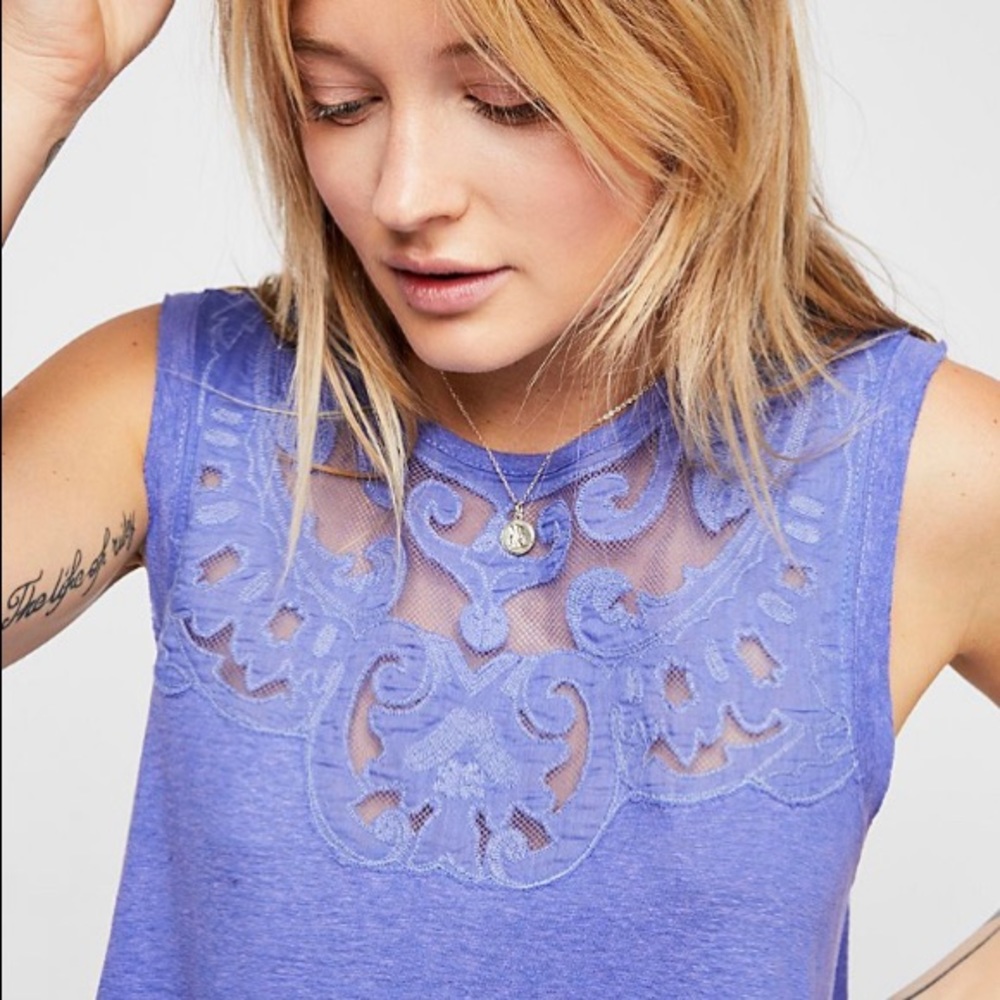 Free People Meant to Be Tank. NWOT. Size XS.